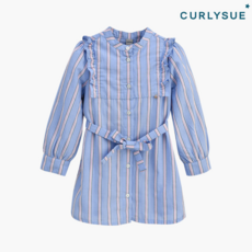 컬리수 스트라이프 롱블라우스 CPF0GABL01