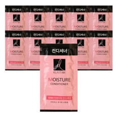 엘라스틴 모이스처라이징 린스 일회용 여행용 업소용 파우치 뷰티소품, 100개, 8ml