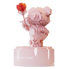 BEACON 나노블럭 미니블럭 베어오르골 시리즈, 1개
