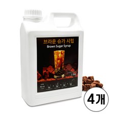 브라운 슈가베이스, 2.5kg, 4개