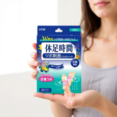 휴족시간 지압자극 쿨링시트 풋패치 레그패치 힐링패치, 4매, 6개