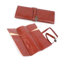 위니 인조 가죽필통 성인고급필통 롤필통 가죽펜슬케이스 펜슬파우치