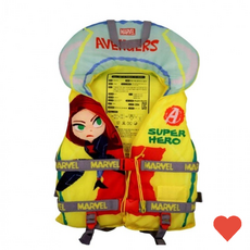수영용품 마블 어벤져스 어린이 여성 수영, 마블 어벤져스 구명조끼, 1개, 마블 구명조끼