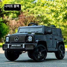 벤츠 전동차 G63 대용량 배터리 지바겐 전기 푸쉬카 자동차, 전기 구동, 1개, 8. 블랙 12V 4구동