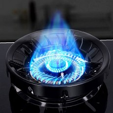 버너 바람막이 고효율 가스렌지 가정 캠핑 휴대용 겸 캠핑버너바람막이, 1개, 9홀 가스렌지바람막이(실버)