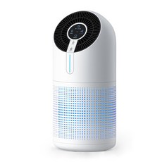 Allilio 공기청정기 360도 순환청정 가정용 탈취 저소음 실내공기청정기, 화이트, M02