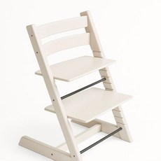 [당일출고] 스토케 트립트랩 하이체어 아기 이유식 의자, 화이트워시, 1개