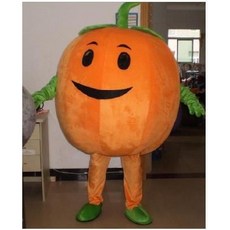 가지 인형탈 캐릭터 행사 농산물 축제 오이 의상 옥수수 인형 코스프레 젤리 당근, 한 사이즈, J. 호박