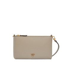 핀코 로고 장식 미니 집업 클러치