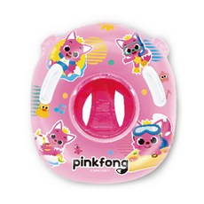 핑크퐁 베이직 쿠션 물놀이 보행기튜브 (핑크)