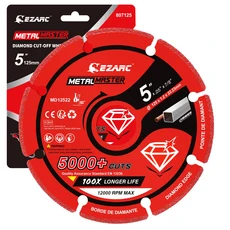 다이아몬드 절단 휠 3-3/8인치 4-1/2인치 및 5-7/8인치 금속용 철근 철강 INOX에 대해 5000회 이상 가능, 금속 절단, 01 Diameter 125mm, Diameter 125mm, 03 Diameter 125mm_01 금속 절단