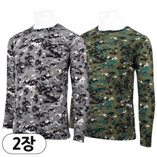 2장 [더빅보스] 여름 남자 WD 가볍고 시원한 데일리 기본 라운드 티셔츠 _ 남성용 냉감 쿨린 긴팔티 빅사이즈 스판 B2354