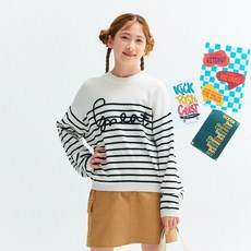 [공식] [보리보리]여아 스트라이프 Knit