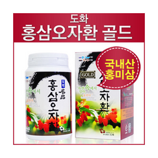 도화 홍삼오자환 골드 홍삼환 부모님선물 국산 홍미삼 복분자 구기자, 1개, 250g, 1정