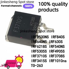 5개 IRF3710S TO-263 IRF9530NS IRF840S IRF6218S, 03 F5305S, 02 5PCS