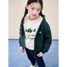 매장정품 [빈폴키즈] 안감 후드 집업 그린 (BI5Y41U01M) 244045
