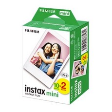 FUJIFILM instax mini 空白拍立得底片 相紙 一盒2包 共20張, 1個
