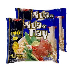 베트남 쌀국수 포보 수아나이 에이스쿡 PHO BO XUA&NAY, 2개, 70g