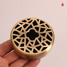 銅樸匠銅香爐三足鵰花純銅傢用室內檀香爐仿古禪意盤香茶道熏香爐, 1個, 鳥巢