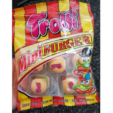 트롤리미니버거모양젤리, 50g, 8개