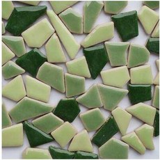 타일 공예 100g 50 혼합 색상 DIY 세라믹 모자이크 불규칙한 만들기 벽 수제 장식 재료, 1개, 08) 4
