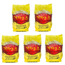 일회용 겨자소스(연합 200입), 600g, 5개