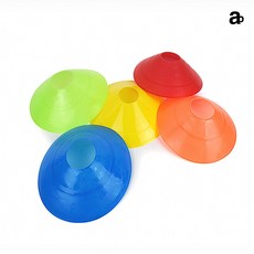 미니 콘축구 접시 콘 체육콘 운동콘 라바 납작 슬라럼 파랑 꼬갈, 초록