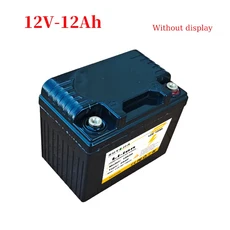 12V 배터리 박스 18650 3S4P 내장형 BMS 농업용 분무기 오토바이 에너지 저장 적합, 01 12V-12Ah Without dis