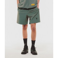 BEENTRILL 우븐 립스탑 와이드 쇼츠(카키) 166410