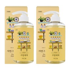 자연유래성분 자연그램 주방세제 아기젖병세제, 2개, 500ml