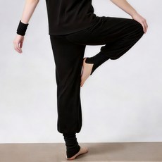 寬鬆褲束腳高腰練功舞蹈瑜伽服長褲