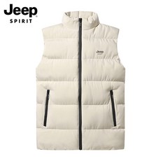 경량 패딩 베스트 하이넥 탈부착 후드 조끼 오버핏 잠바