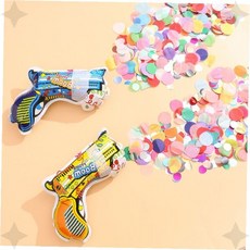 파티 축하 행사 색종이 발사 장난감 총 생일 결혼식 졸업식 기념일 분위기, 1개, 상세페이지 참조