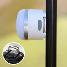 KOSKI코스키 휴대용 충전식 LED 감성 캠핑 조명 랜턴 작업등 보조배터리Y31, 블랙, 1개