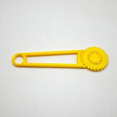 골판지 상자 펀치 도구 가정용 DIY 공예 포장 용품을 위한 고강도 종이 구멍 펀처, yellow