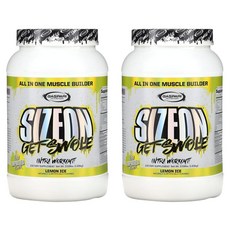 가스파리 사이즈온 올 인 원 머슬 빌더 1.63 kg Gaspari Nutrition SizeOn All In One Muscle Builder Lemon Ice 1.63kg, 2개