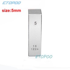 스틸 블록 게이지 평행 측정 선반 도구 1mm 1-10mm, 11 5mm block  gage, 한개옵션1