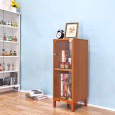 드림퍼니처 와이796 유리문 깊이30cm 2단 장식장 피규어 진열장 미니어처 프라모델 소품 정리함 다용도 수납장 틈새장 A4화일 책장, 와이796 유리문깊이30cm가로30cm2단 체리