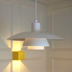 포라이트 루이스 43 PH4/3 펜던트 식탁등, 화이트-8W전구색램프증정