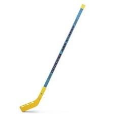 D.L.D多輪多 專業直排輪兒童ABS曲棍球桿 黃色, 1個, 1入