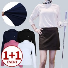 하이넥 2P 냉감 이너웨어 티셔츠 여성 베이스레이어