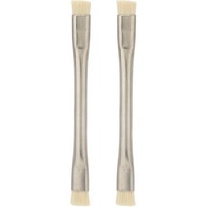 정전기 방지 안전 브러시 부드러운 모가 달린 2개 세트 인체공학적 디자인 먼지 제거에 이상적 인쇄회로기판 휴대폰 모바일 기기용