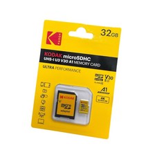KODAK 柯達 Micro SDHC A1 U3 V30 記憶卡, 1個, 32GB