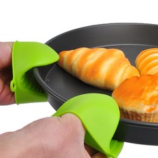 그린맆 키친 내열 실리콘 냄비손잡이 양손 세트, 1개, 그린맆 그린