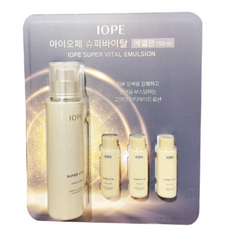 [2508CO(생활용품(바디용품))]아이오페 슈퍼바이탈에멀젼 150ML + 18ML X 3, 1개, 204ml