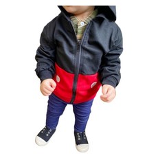 萱寶媽咪baby童裝館 韓版兒童春秋薄款休閒拉鍊外套 女童條紋外套 男童彩虹印花外套 連帽條紋外套 童裝兒童薄款外套 童外套 休閒外套 動物造型外套