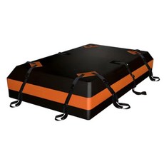 차량용 루프백 130x90x42cm 방수 여행용 짐가방, 1개, 미디엄 블랙오렌지 1.30 x 0.9 0.3m