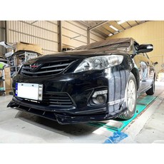 豐田 ALTIS 10.5代 10代 競速PLUS版 鋼琴烤漆黑 前下巴, 1個