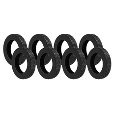 2025 프리미엄 캐리어바퀴보호 실리콘 커버 대 중 소 사이즈, 1세트, 블랙