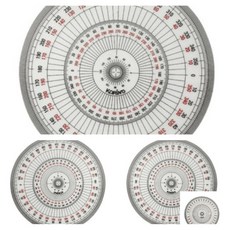 일햐 코링 전원분도기 파이18cm 목공각도자 제도용자 제도용구